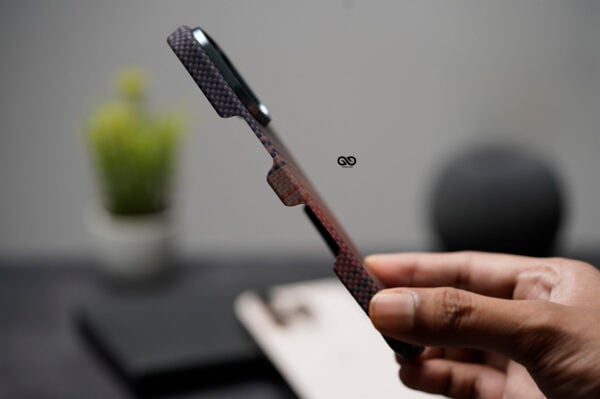 Magsafe Tangerine Orange Real Aramid Carbon Fiber Case For iPhone 16 Pro Max - Image 18
