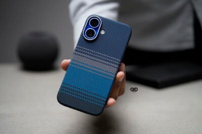 Magsafe Dune Blue Real Aramid Carbon Fiber Case For iPhone 16