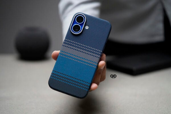 Magsafe Dune Blue Real Aramid Carbon Fiber Case For iPhone 16 - Image 2