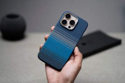 Magsafe Dune Blue Real Aramid Carbon Fiber Case For iPhone 16 Pro Max