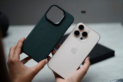 Magsafe Polar Green Real Aramid Carbon Fiber Case For iPhone 16 Pro