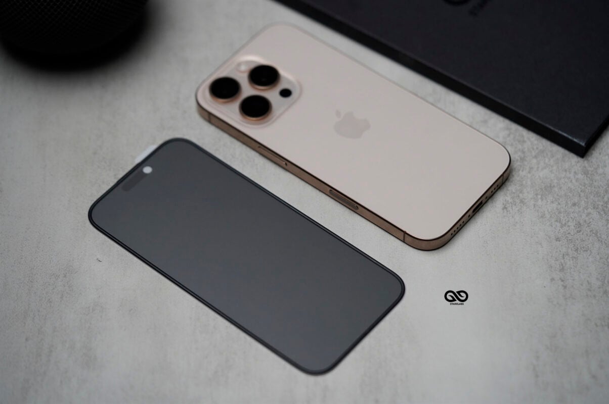 Privacy Matte Full Screen Tough Edge Tempered Glass Case For iPhone 16/16Plus/16pro/16ProMax