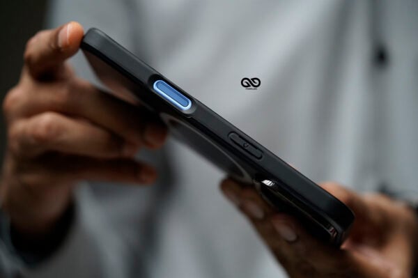 Smoky Black Magsafe Matte Finish Case with Kickstand Ring Feature For iPhone 16/16Pro/16ProMax - Image 13