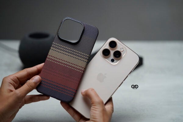 Magsafe Tangerine Orange Real Aramid Carbon Fiber Case For iPhone 16 Pro Max - Image 11