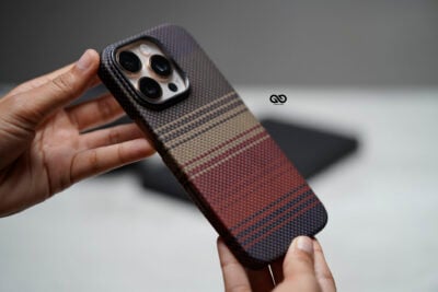 Magsafe Tangerine Orange Real Aramid Carbon Fiber Case For iPhone 16 Pro Max