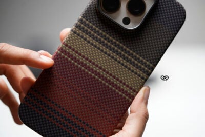 Magsafe Tangerine Orange Real Aramid Carbon Fiber Case For iPhone 16 Pro Max