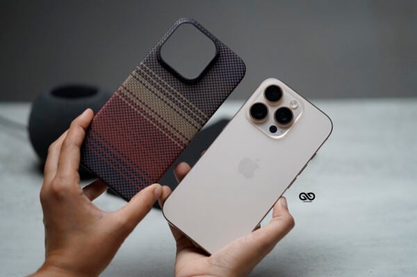 Magsafe Tangerine Orange Real Aramid Carbon Fiber Case For iPhone 16 Pro Max - Image 7