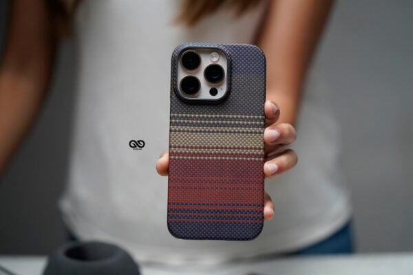 Magsafe Tangerine Orange Real Aramid Carbon Fiber Case For iPhone 16 Pro Max - Image 14
