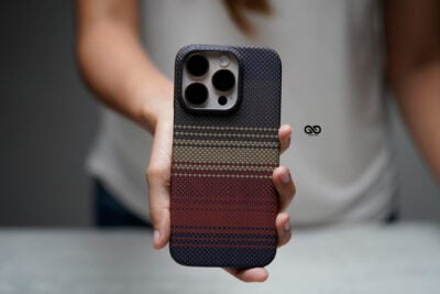 Magsafe Tangerine Orange Real Aramid Carbon Fiber Case For iPhone 16 Pro Max