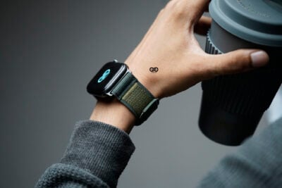 Trail Loop With Black Buckle For Apple Watch 44MM 45MM 46MM Series 4 5 6 7 8 9 10 SE SE 2 Gen