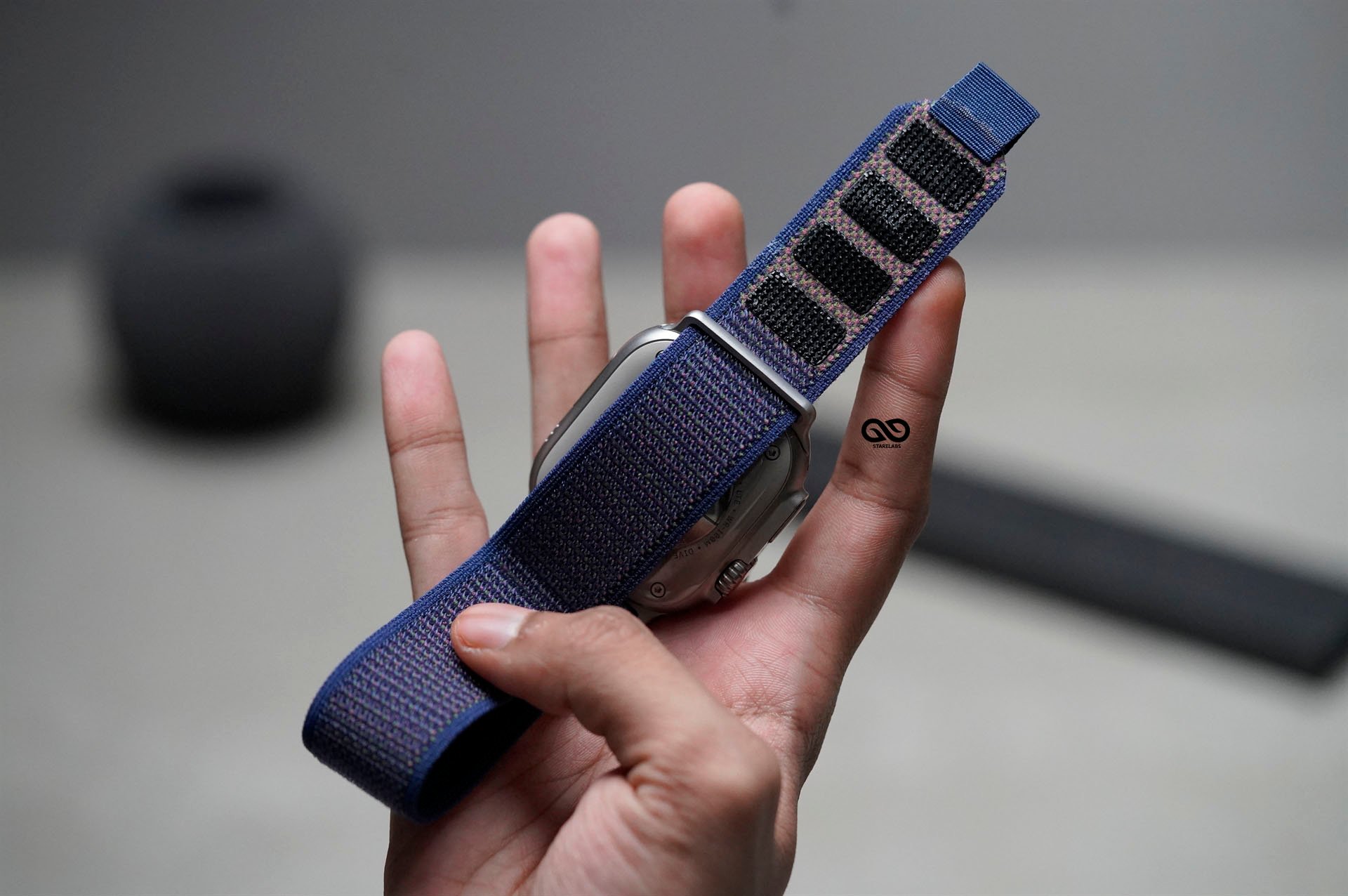 Trail Loop With Silver Buckle For Apple Watch 49 MM Series Ultra/Ultra 2 48 Trail Loop With Silver Buckle For Apple Watch 49 MM Series Ultra/Ultra 2