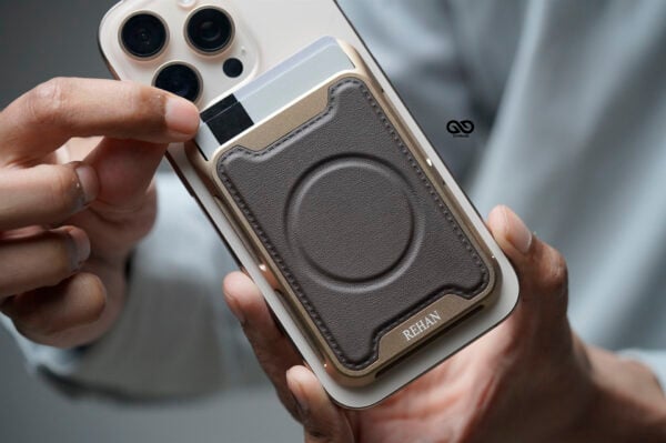 Personalized MagSafe Titanium Card Holder