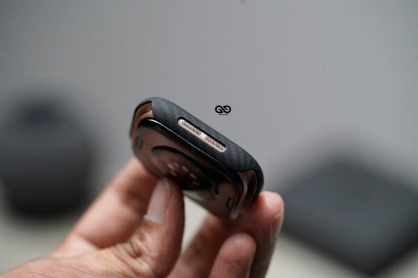 Black & Grey Real Aramid Carbon Fiber Bumper for Apple Watch 49/46/45/44/42/41/40 MM - Image 9
