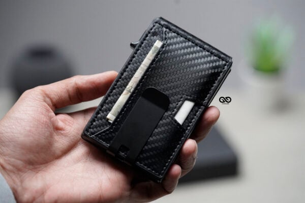 Carbon Fiber Ultra Slim Wallet With Money Clip - Image 15
