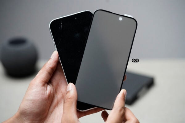 Privacy Full Screen Tough Edge Tempered Glass Case For iPhone 16e - Image 3