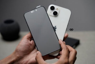 Privacy Matte Full Screen Tough Edge Tempered Glass Case For iPhone 15/15Plus/15Pro/15ProMax