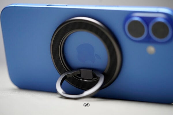 360 Degree Rotatable Carbon Fiber Magnetic Ring Holder - Image 5
