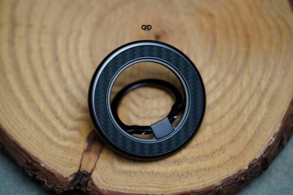 360 Degree Rotatable Carbon Fiber Magnetic Ring Holder - Image 8