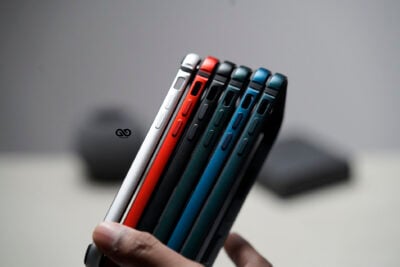 Midnight Blue Fiber Bumper for iPhone 12 (Bumper, not a Case)