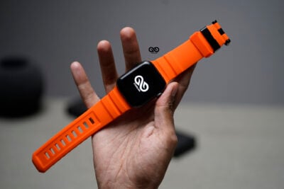 Silicone AeroFlex Sports Band with Buckle for Apple Watch 44MM 45MM 46MM Series 4 5 6 7 8 9 10 11 (SE 2 3 Gen)