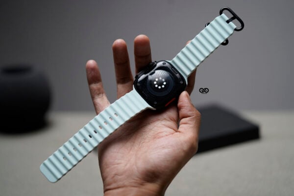 Silicone Ocean Band With Black Buckle For Apple Watch 49 MM Series Ultra/Ultra 2 - Image 11
