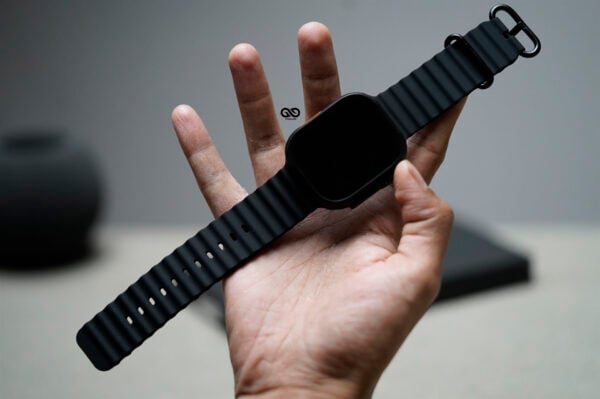 Silicone Ocean Band With Black Buckle For Apple Watch 49 MM Series Ultra/Ultra 2 - Image 21