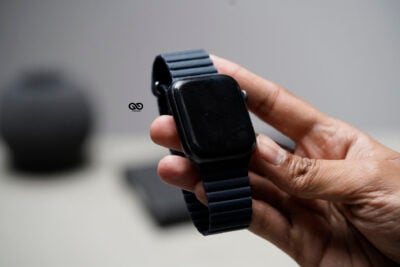 Magnetic leather Loop for Apple Watch 44MM 45MM 46MM Series 4 5 6 7 8 9 10 SE SE 2 Gen