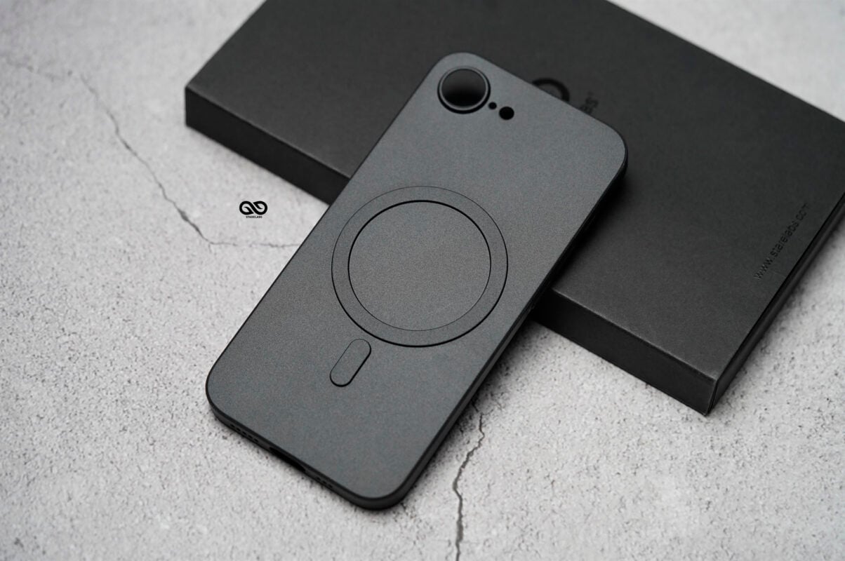 Dark Black Magsafe Ultra Thin Case For iPhone 17e
