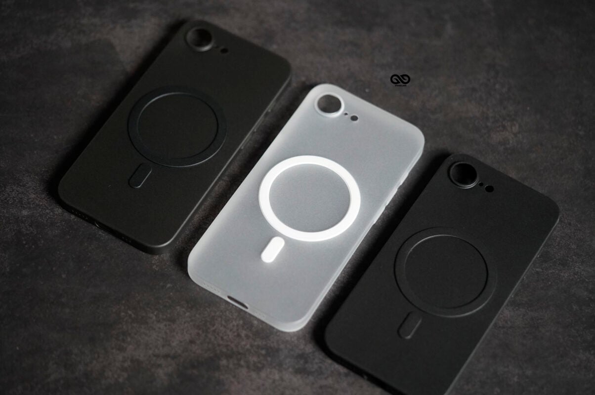 Dark Black Magsafe Ultra Thin Case For iPhone 17e