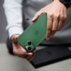 Green Ultra Thin Case for iPhone 13 Mini