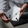 Frosted White Ultra Thin Case for iPhone 15
