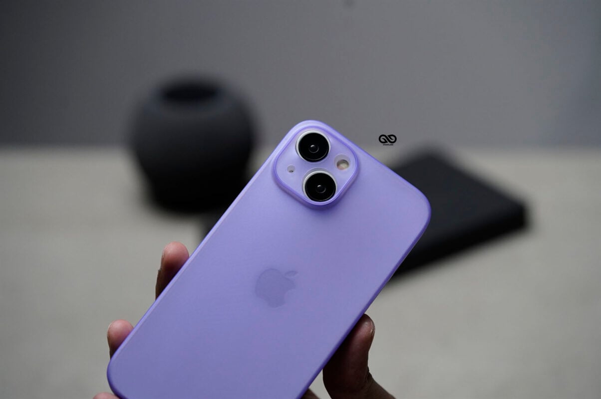 Purple Ultra Thin Slim Case for iPhone 14 Plus