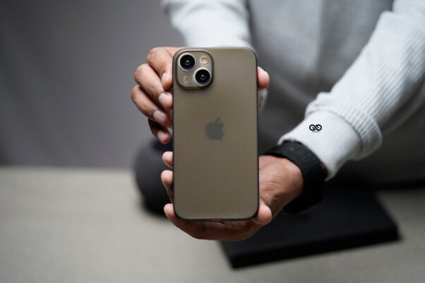 Gradient Black Ultra Thin Case for iPhone 14 Plus