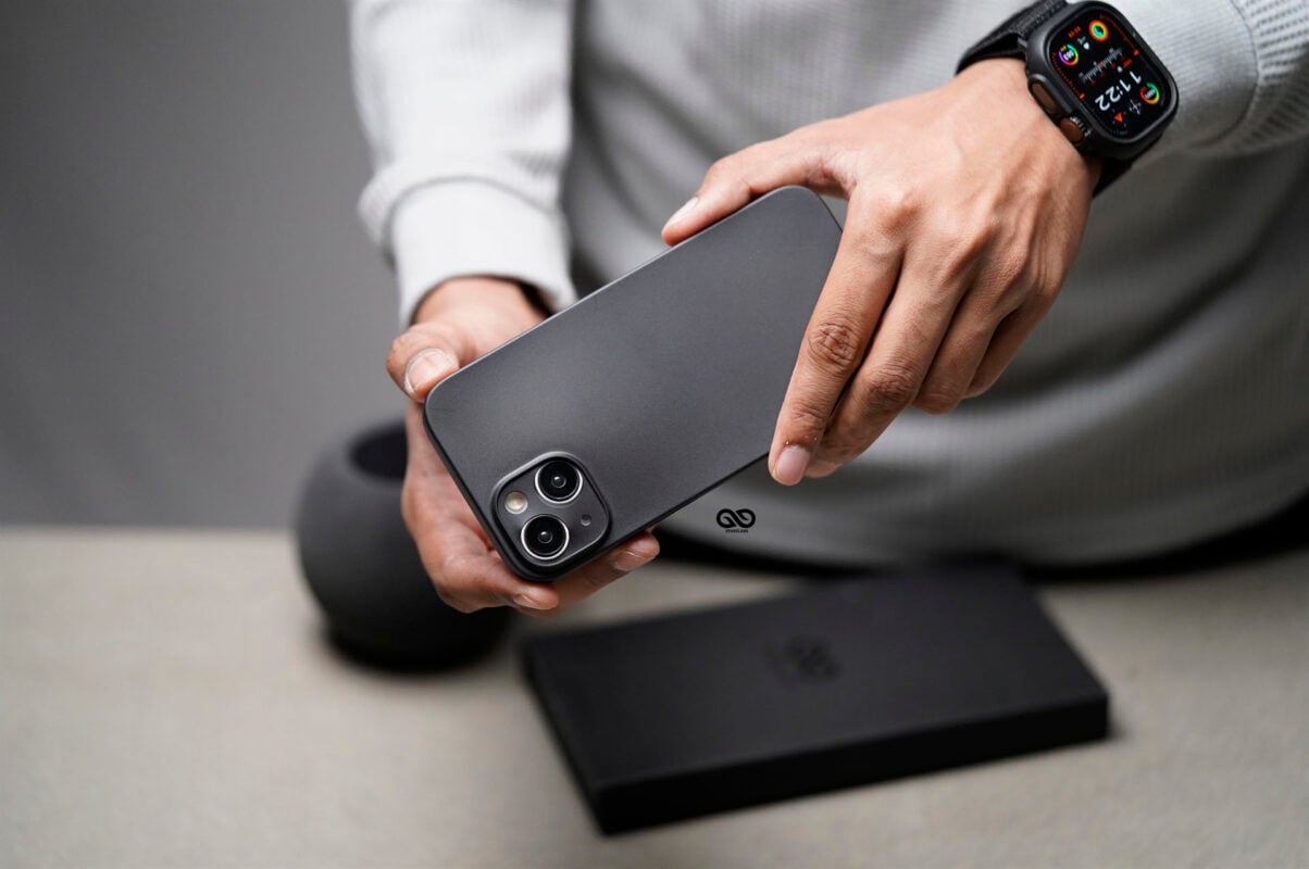 Dark Black Ultra Thin Case for iPhone 13