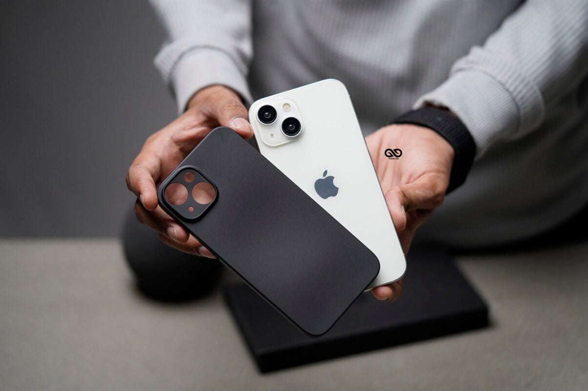 Dark Black Ultra Thin Case for iPhone 13