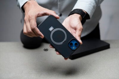 Alpha Magnetic Ring Case For iPhone 13