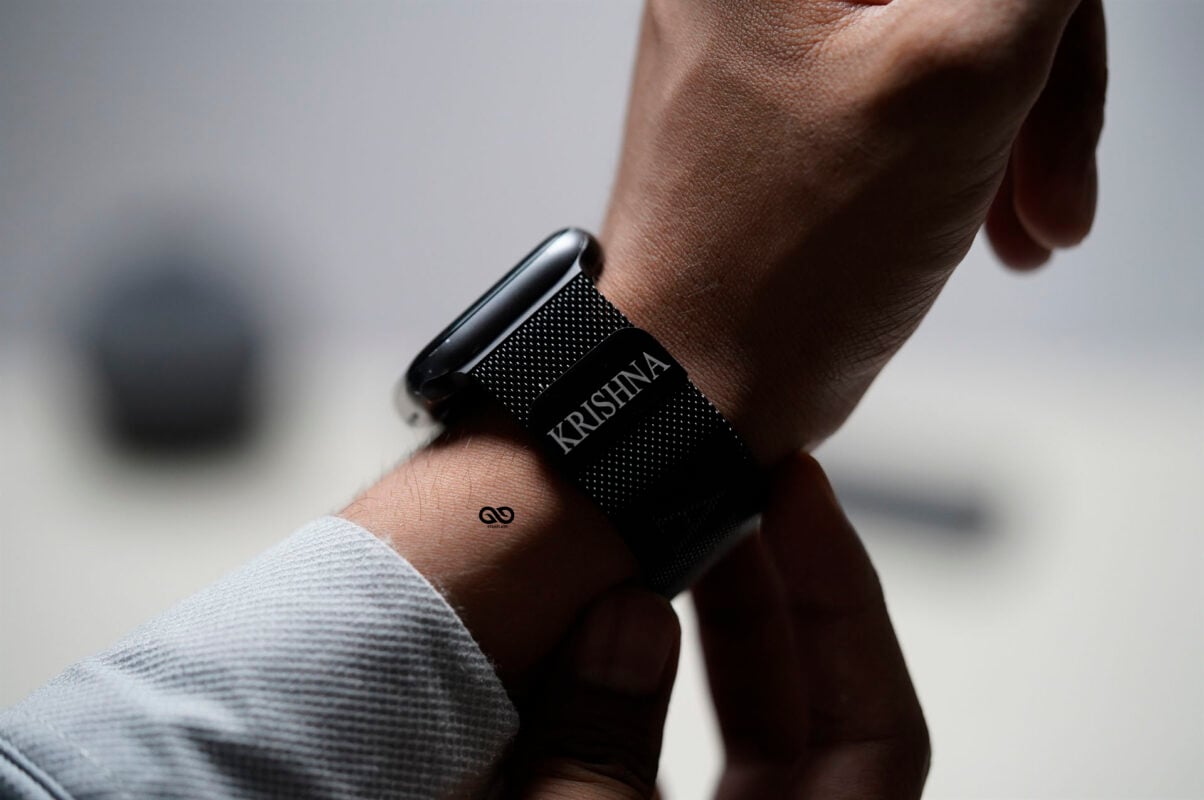 Personalized Magnetic Metal loop strap for Apple Watch 44MM 45MM 46MM Series 4 5 6 7 8 9 10 SE SE 2 Gen 134 Personalized Magnetic Metal loop strap for Apple Watch 44MM 45MM 46MM Series 4 5 6 7 8 9 10 SE SE 2 Gen