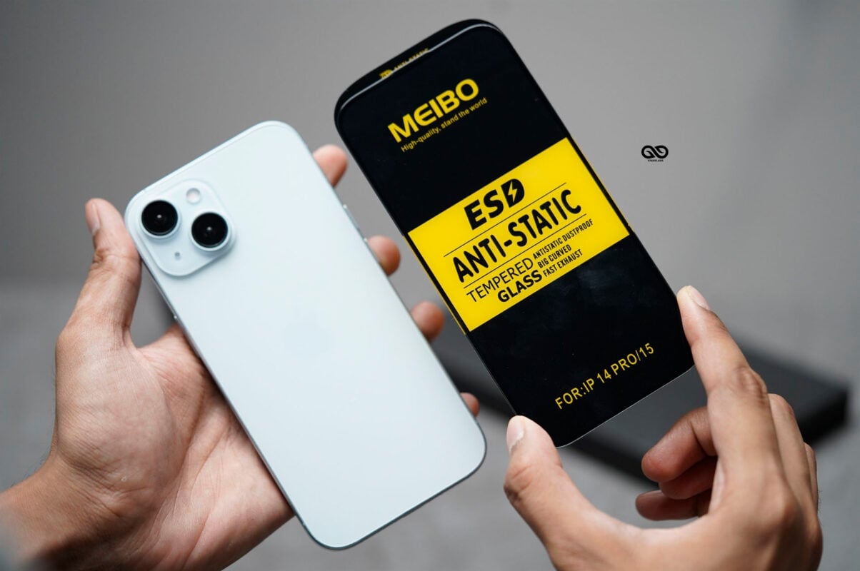 Anti Static Tempered Glass For iPhone