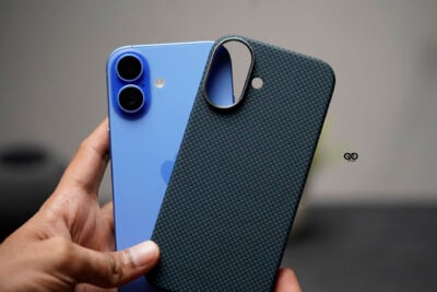 Magsafe Polar Blue Real Aramid Carbon Fiber Case For iPhone 16 plus 11 Magsafe Polar Blue Real Aramid Carbon Fiber Case For iPhone 16 plus - Image 3