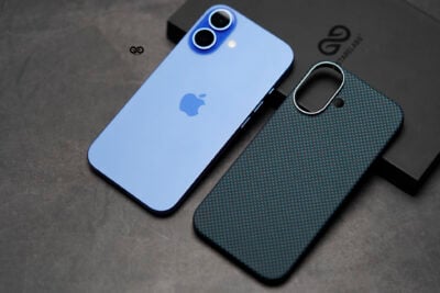 Magsafe Polar Blue Real Aramid Carbon Fiber Case For iPhone 16 plus 15 Magsafe Polar Blue Real Aramid Carbon Fiber Case For iPhone 16 plus - Image 7