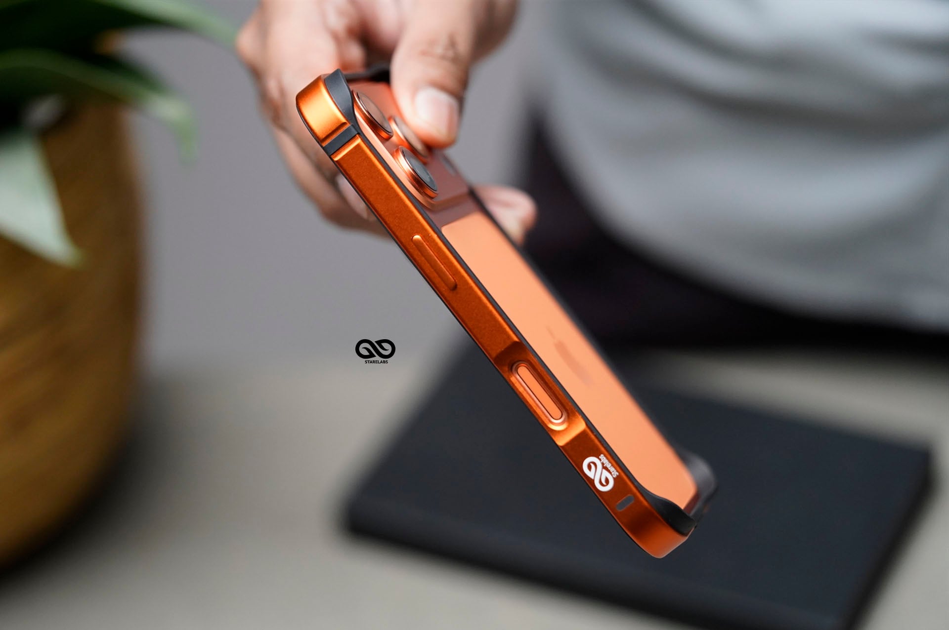 Cosmic Orange Fiber Bumper for iPhone 17 Pro Max (Bumper, not a Case) 8 Cosmic Orange Fiber Bumper for iPhone 17 Pro Max (Bumper, not a Case) - Image 8