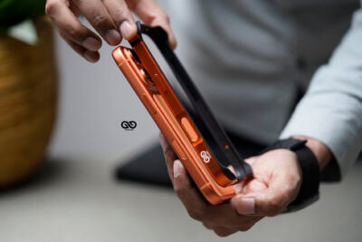 Cosmic Orange Fiber Bumper for iPhone 17 Pro Max (Bumper, not a Case) 12 Cosmic Orange Fiber Bumper for iPhone 17 Pro Max (Bumper, not a Case)