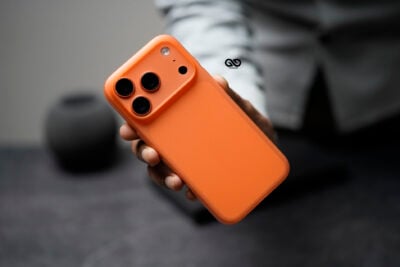 Cosmic Orange Ultra Thin Case For iPhone 17 Pro/17 Pro Max (Camera Cutout)