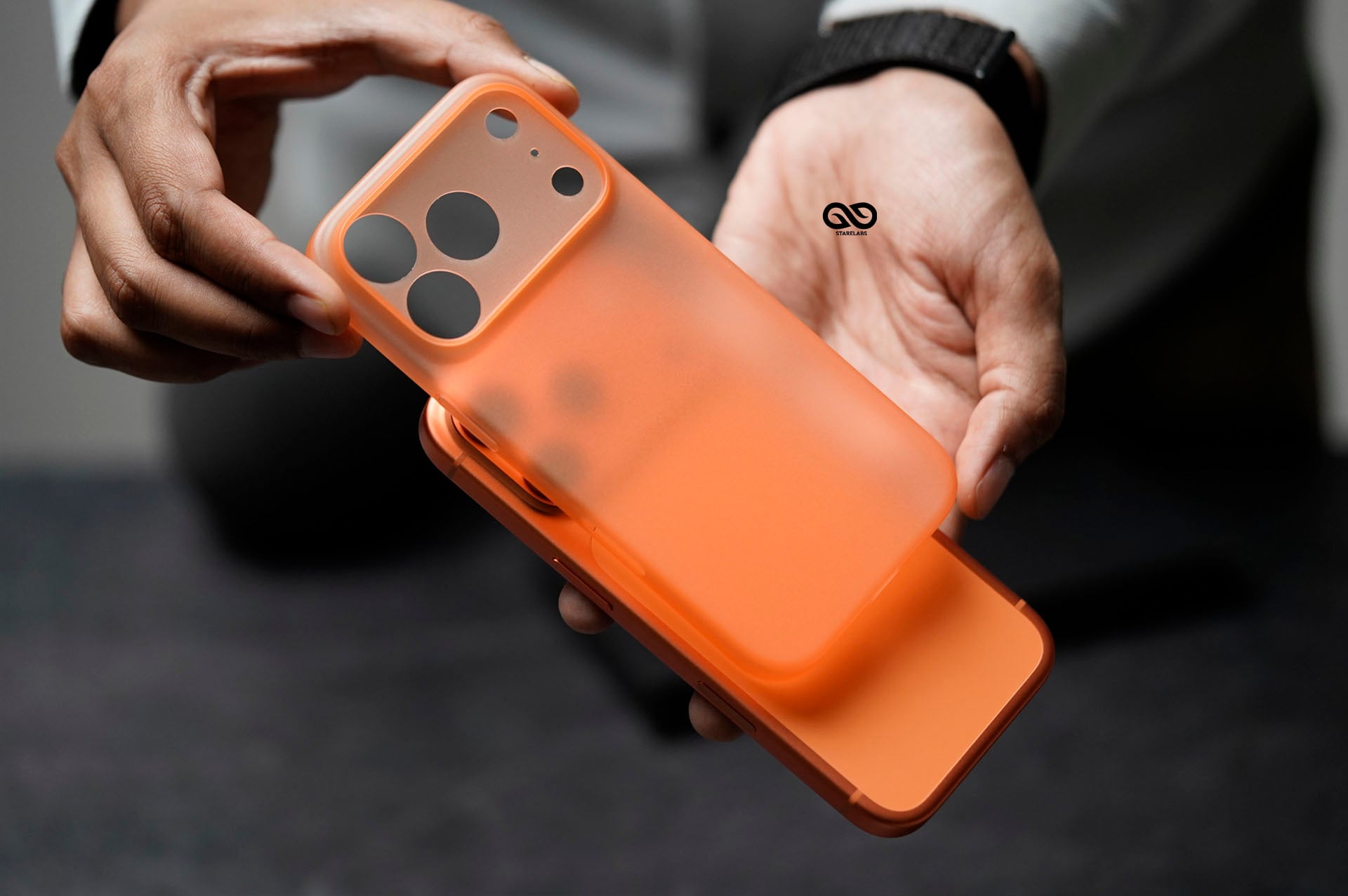 Cosmic Orange Ultra Thin Case For iPhone 17 Pro/17 Pro Max (Camera Cutout) 6 Cosmic Orange Ultra Thin Case For iPhone 17 Pro/17 Pro Max (Camera Cutout) - Image 6