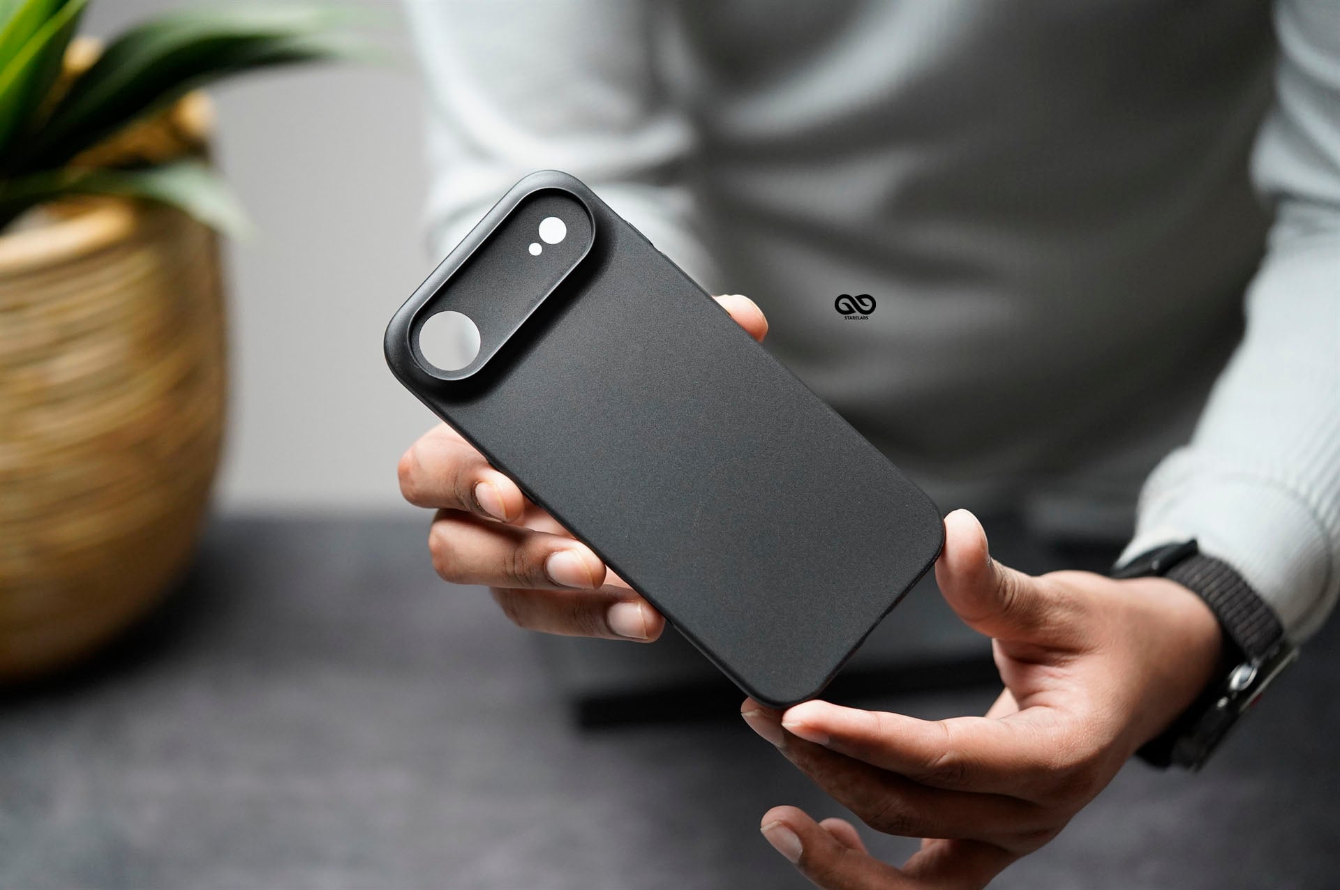 Dark Black Ultra Thin Case For iPhone Air/17 Pro/17 Pro Max (Camera Cutout) 5 Dark Black Ultra Thin Case For iPhone Air/17 Pro/17 Pro Max (Camera Cutout) - Image 5