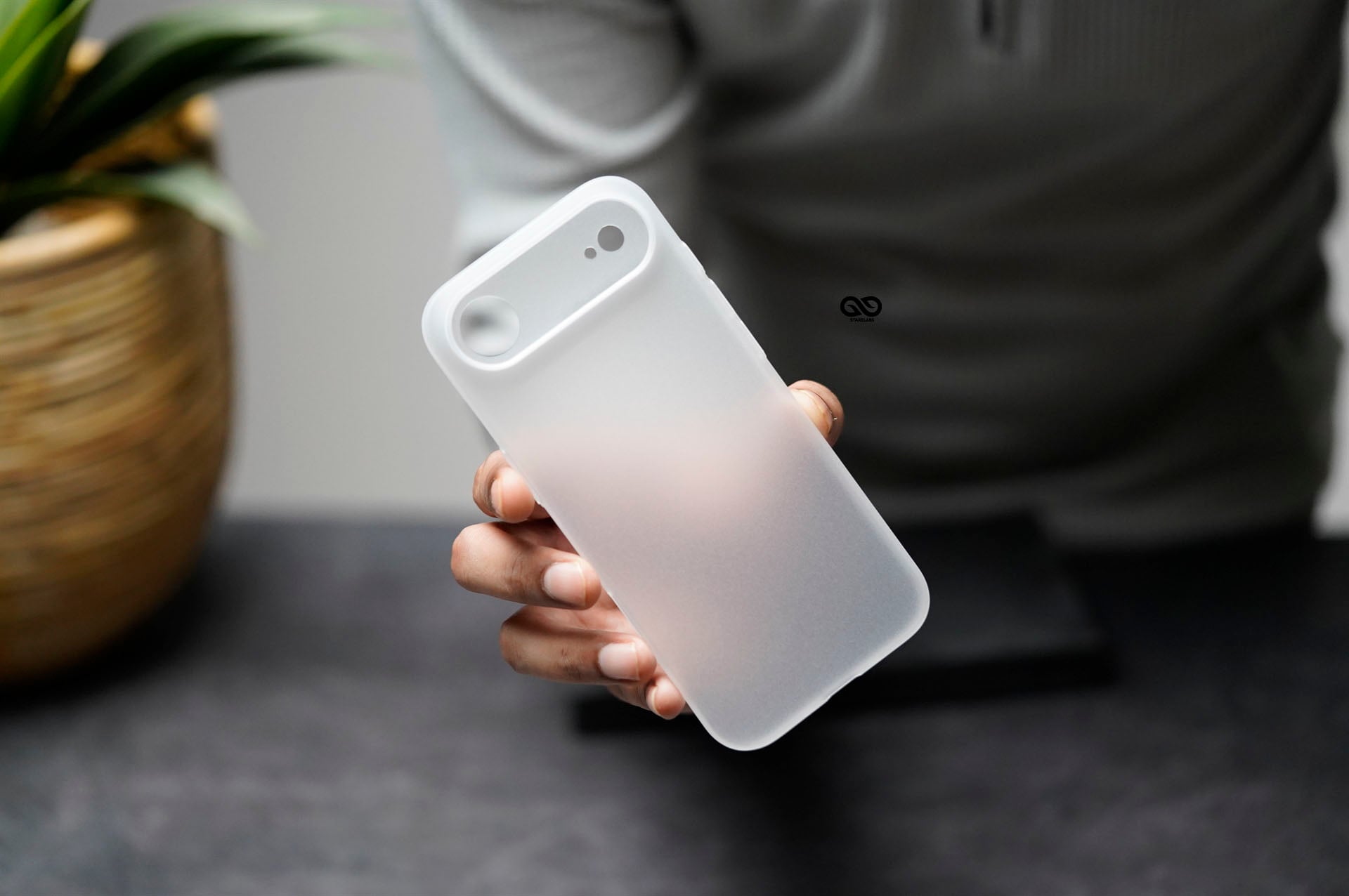 Frosted White Ultra Thin Case For iPhone Air/17 Pro/17 Pro Max (Camera Cutout) 16 Frosted White Ultra Thin Case For iPhone Air/17 Pro/17 Pro Max (Camera Cutout) - Image 16