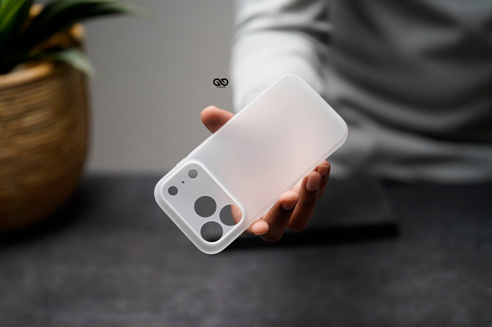 Frosted White Ultra Thin Case For iPhone Air/17 Pro/17 Pro Max (Camera Cutout) 10 Frosted White Ultra Thin Case For iPhone Air/17 Pro/17 Pro Max (Camera Cutout) - Image 10