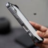 Lavender Fiber Bumper for iPhone 17 (Bumper, not a Case)
