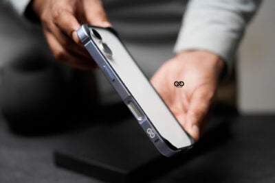 Mist Blue Fiber Bumper for iPhone 17 (Bumper, not a Case) 15 Mist Blue Fiber Bumper for iPhone 17 (Bumper, not a Case)