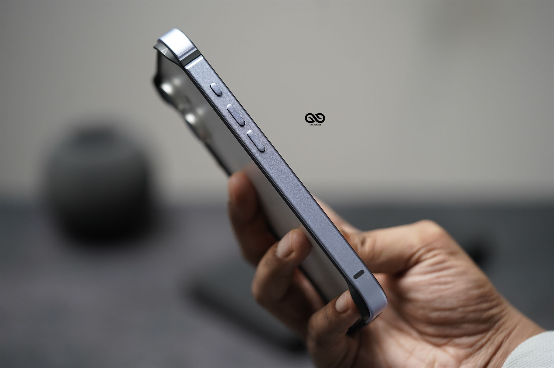 Mist Blue Fiber Bumper for iPhone 17 (Bumper, not a Case) 9 Mist Blue Fiber Bumper for iPhone 17 (Bumper, not a Case) - Image 9